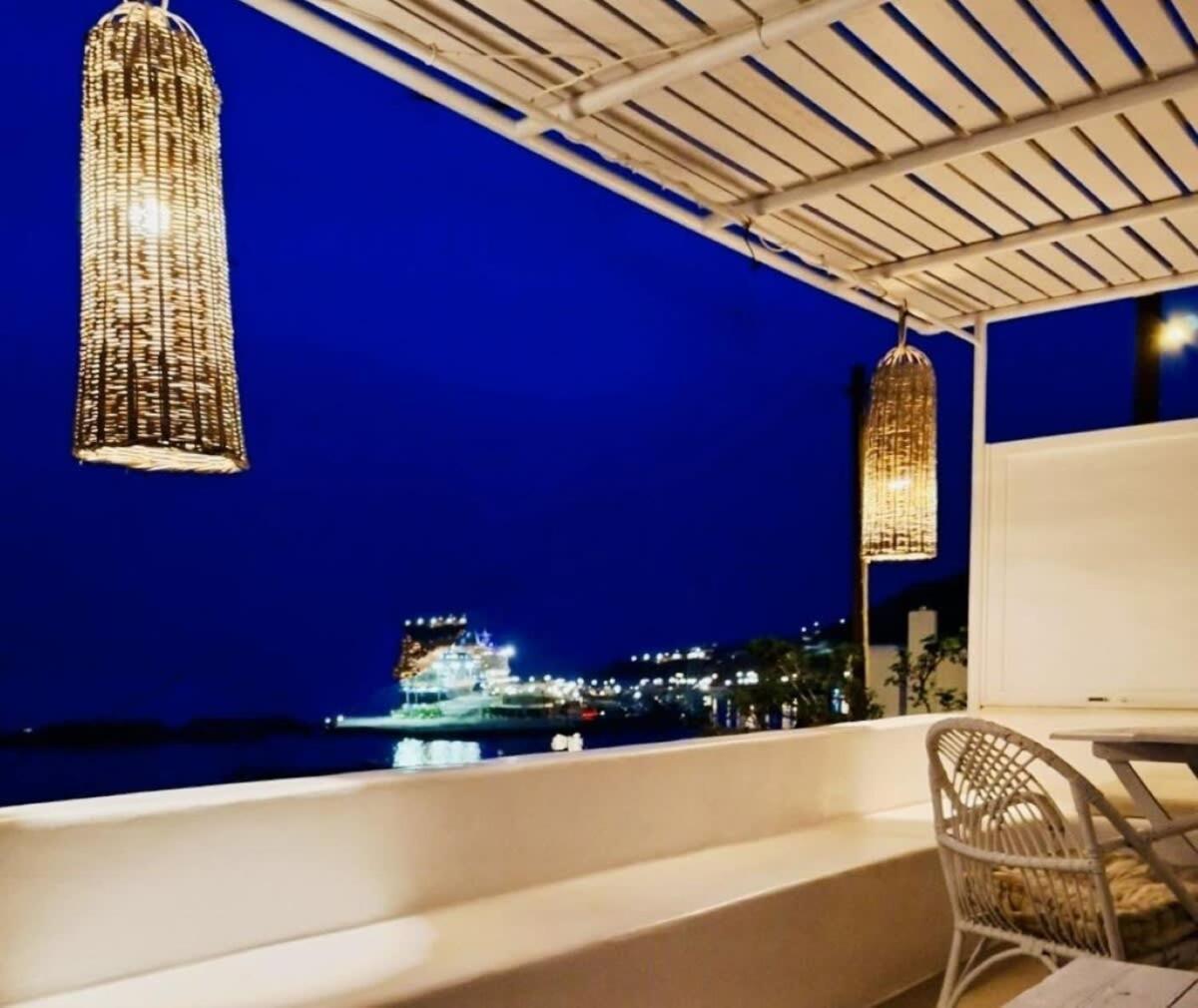 Apartamento Mykonos Tourlos Nests - Sea View Escape Exterior foto