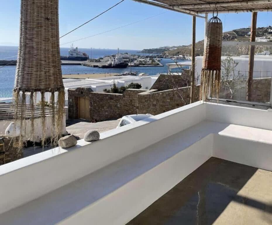 Apartamento Mykonos Tourlos Nests - Sea View Escape Exterior foto