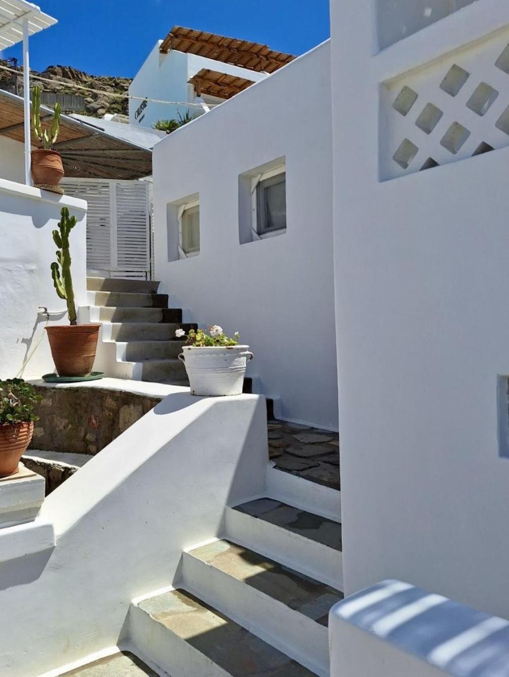 Apartamento Mykonos Tourlos Nests - Sea View Escape Exterior foto