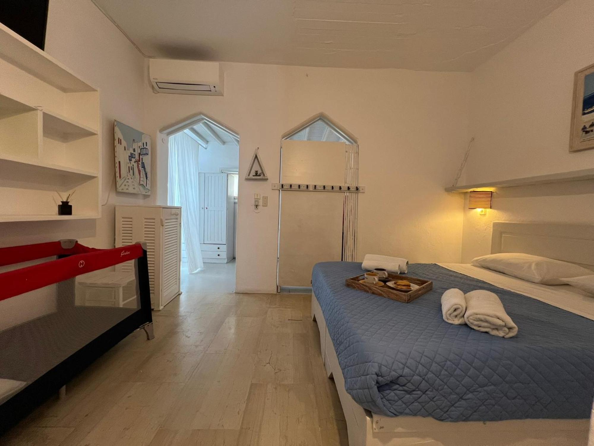 Apartamento Mykonos Tourlos Nests - Sea View Escape Exterior foto